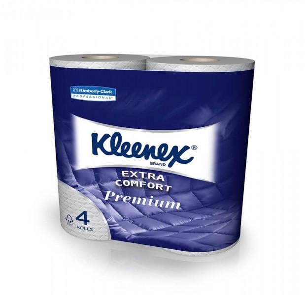 Туалетная бумага Kimberly-Clark Kleenex Premium Extra Comfort в стандартных рулонах (8484) - фото 2