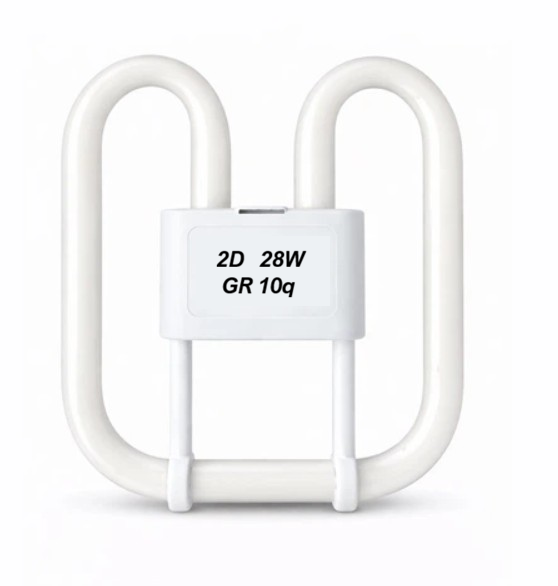 Лампа люмінесцентна Brilum 2D 28W GR 10q 4000K
