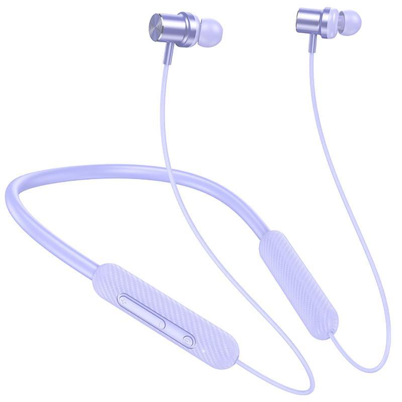 Навушники Bluetooth Hoco ES70 Armour neck-mounted Purple (00000067604_4)