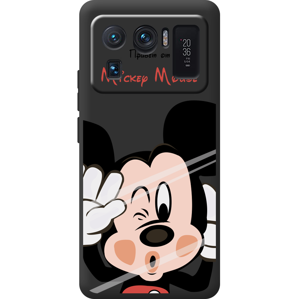 Чехол BoxFace Xiaomi Mi 11 Ultra Mister M Черный силикон (44424-cc58-44449)