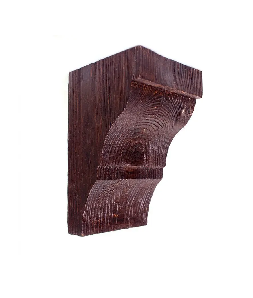 Консоль балки полиуретановая DECOWOOD Модерн ED 036 classic 12х12 Темный (2355874151)