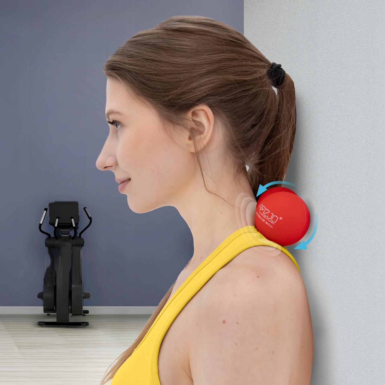 Мяч массажный двойной 4fizjo Lacrosse Double Ball 6,5x13,5 см Red (P-5907222931219) - фото 3 Мяч массажный двойной 4fizjo Lacrosse Double Ball 6,5x13,5 см Red (P-5907222931219) - фото 3