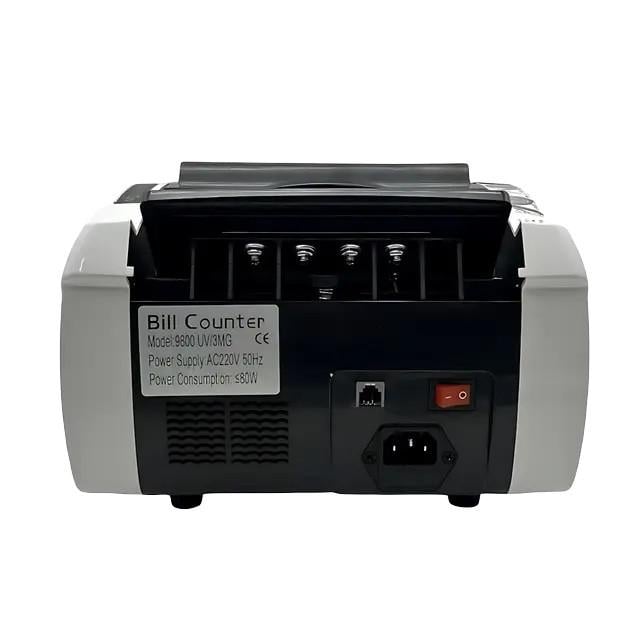 Счетчик банкнот Bill Counter RIAS 9800 c детектором UV и MG Black/White (3_05568) - фото 4