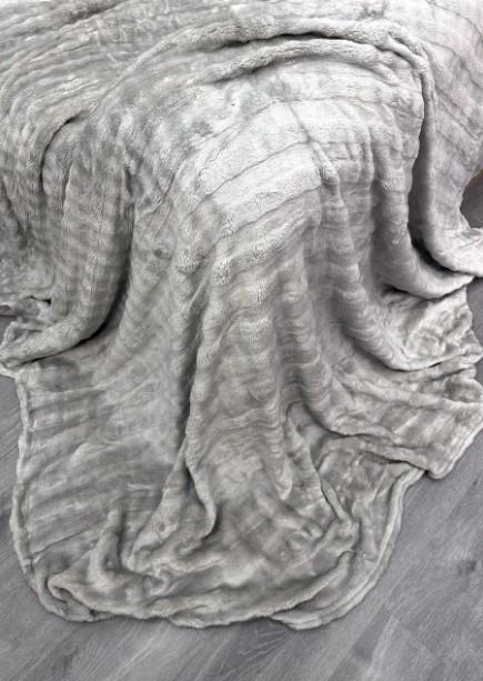 Покривало на ліжко Soft Night 200х230 см Світло-сірий (87-138) - фото 6 Покривало на ліжко Soft Night 200х230 см Світло-сірий (87-138) - фото 6