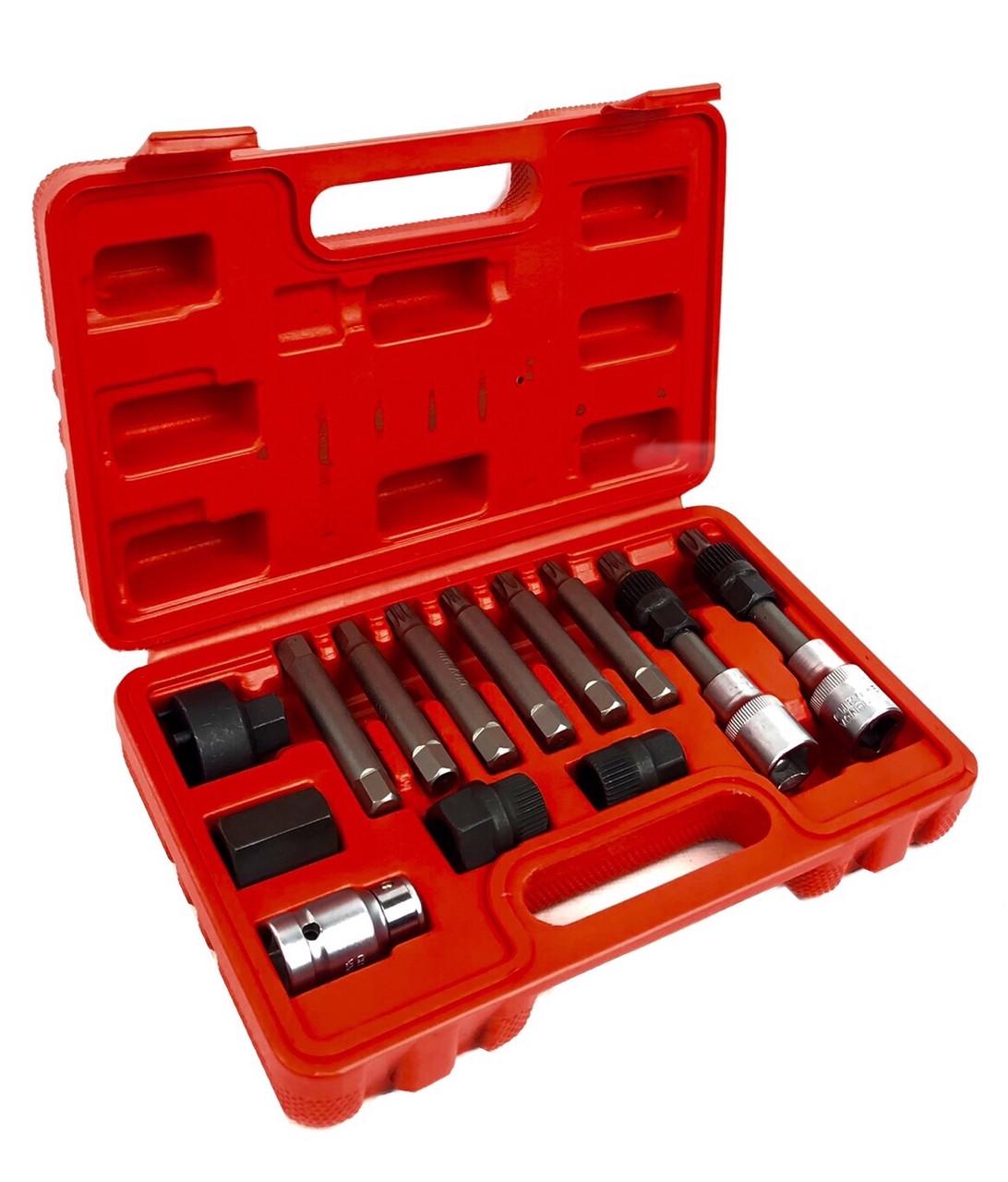 Набір інструментів для зняття шківів генератора 13 шт LEX (LXARS13)