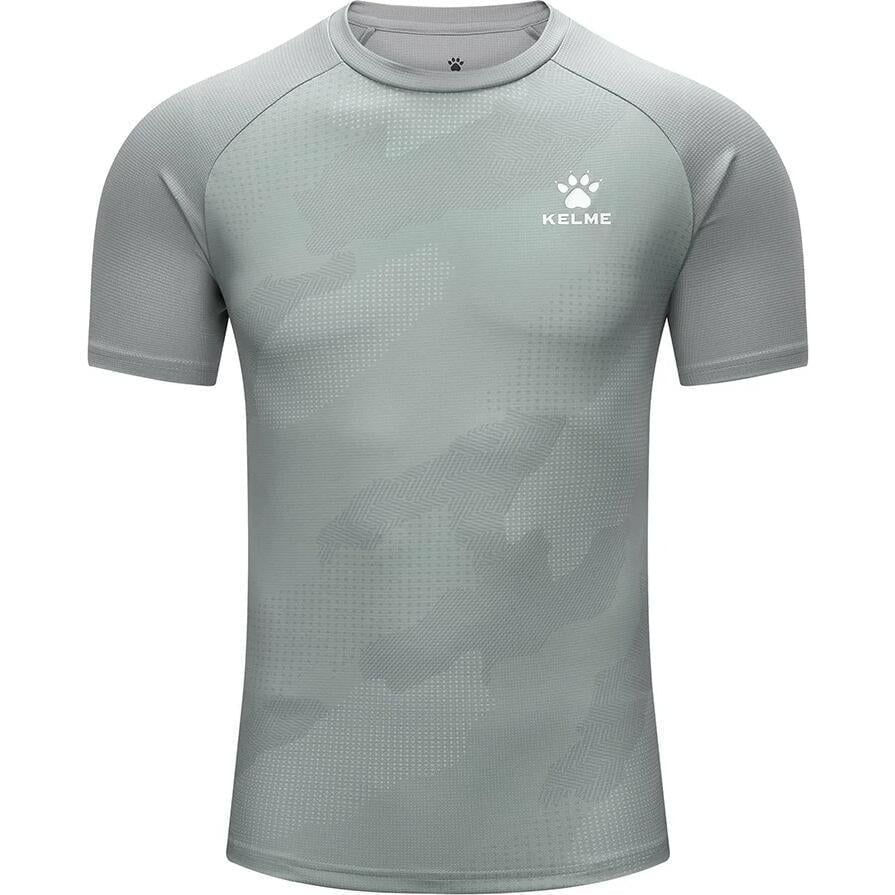 Футболка Kelme DOUBLE 7451TX1364.9200 L Серый (53632-51)