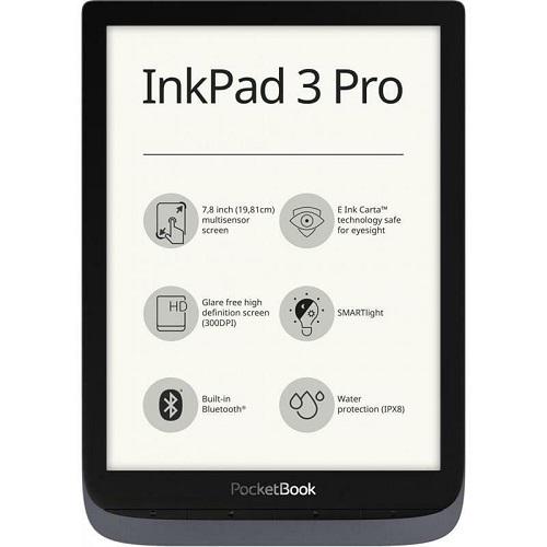 Электронная книжка PocketBook 740 Pro InkPad 3 Pro Metallic Grey (5c183a7d) - фото 2