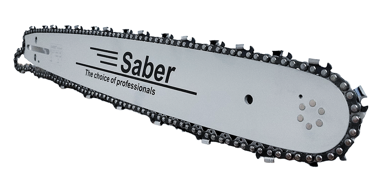 Комплект шина Saber/цепь Dolmar для бензопилы 45 см 72 звена 36 зубов 0,325 шаг 1,5 мм толщина звена (2009639805)