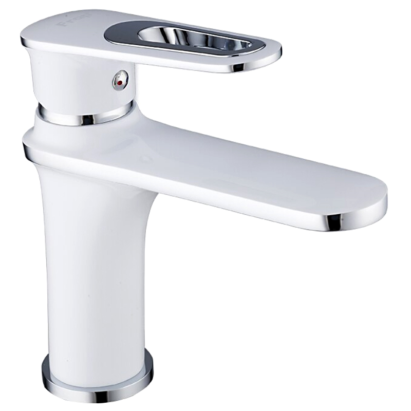 Смеситель для умывальника Frap F1049 Белый/Хром (1033668)