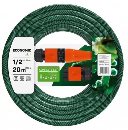 Набір для поливу Cellfast ECONOMIC шланг 1/2" 20 м 3 шари (10-100)