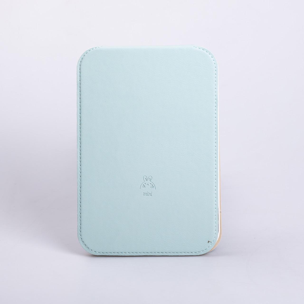 Дзеркало з лід підсвічуванням настільне складане 19,5х13,5см Зелений (6890) - фото 3 Дзеркало з лід підсвічуванням настільне складане 19,5х13,5см Зелений (6890) - фото 3