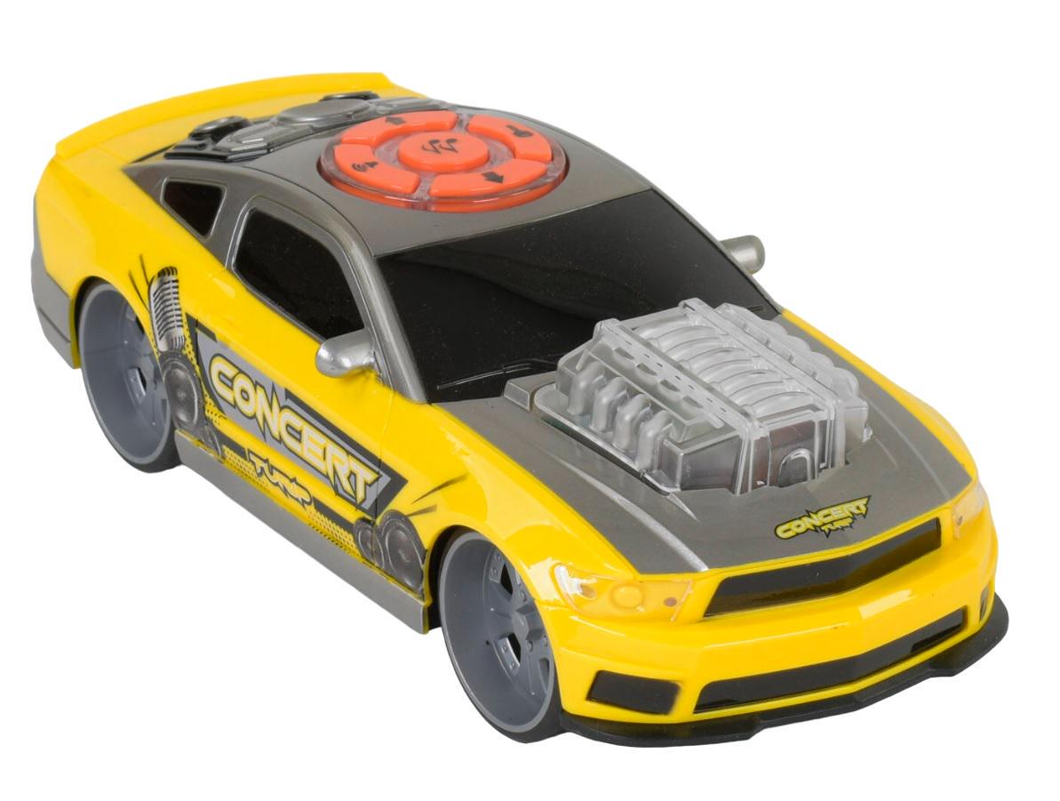 Машинка WENYI световые и звуковые эффекты Yellow (88426)