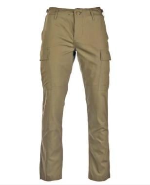 Брюки Mil-Tec Teesar RipStop BDU Slim Fit 11853104 М Хаки