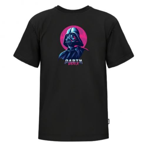 Футболка дитяча FATLINE Premium Synthwave Darth Vader 116 см Чорний (16526744-2-113784-2XS)