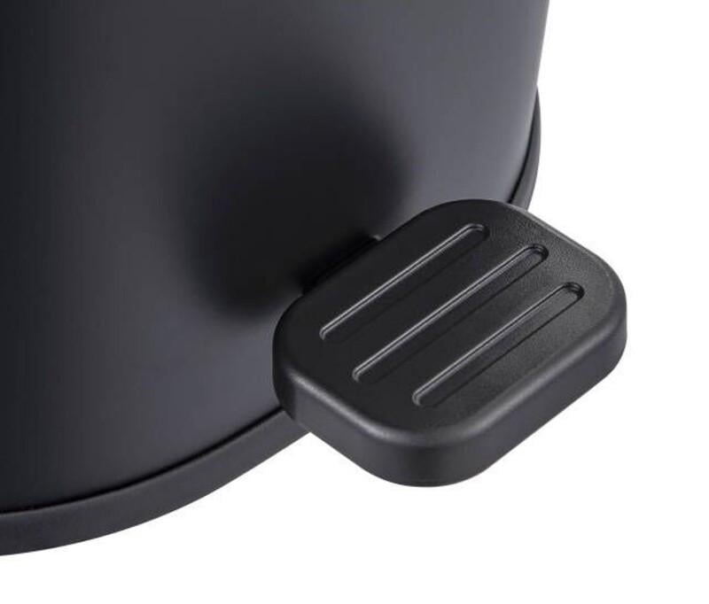 Мусорное ведро Zerix Prime-TC0105 с плавным закрытием овальное 5 л Черный (ZX5902) - фото 5 Мусорное ведро Zerix Prime-TC0105 с плавным закрытием овальное 5 л Черный (ZX5902) - фото 5