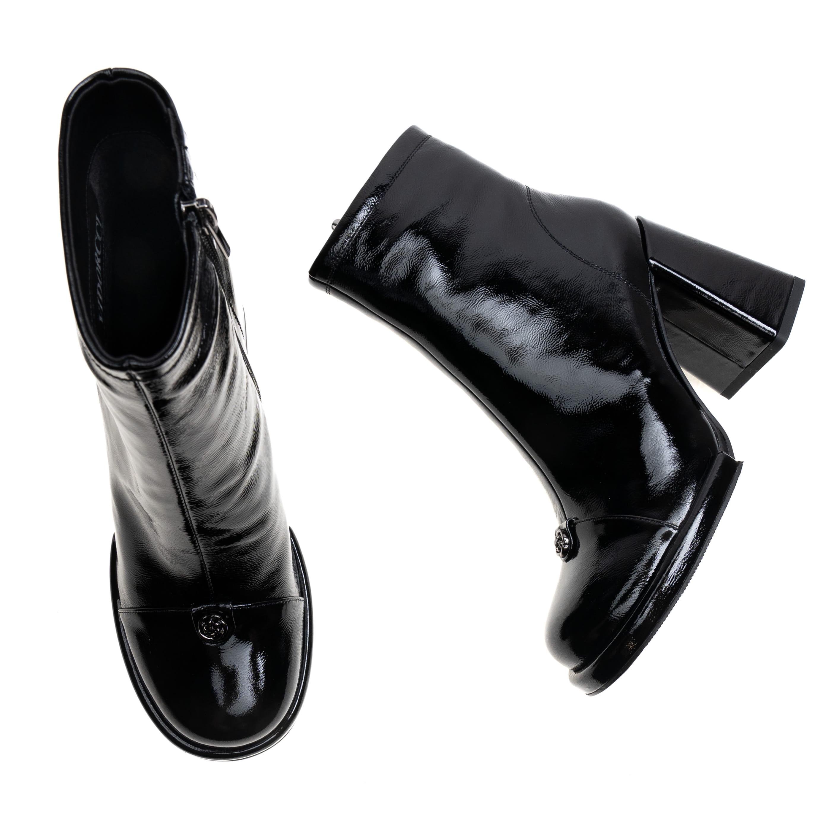 Черевики Vidorcci 01545 р. 39 Чорний (104363462) - фото 3