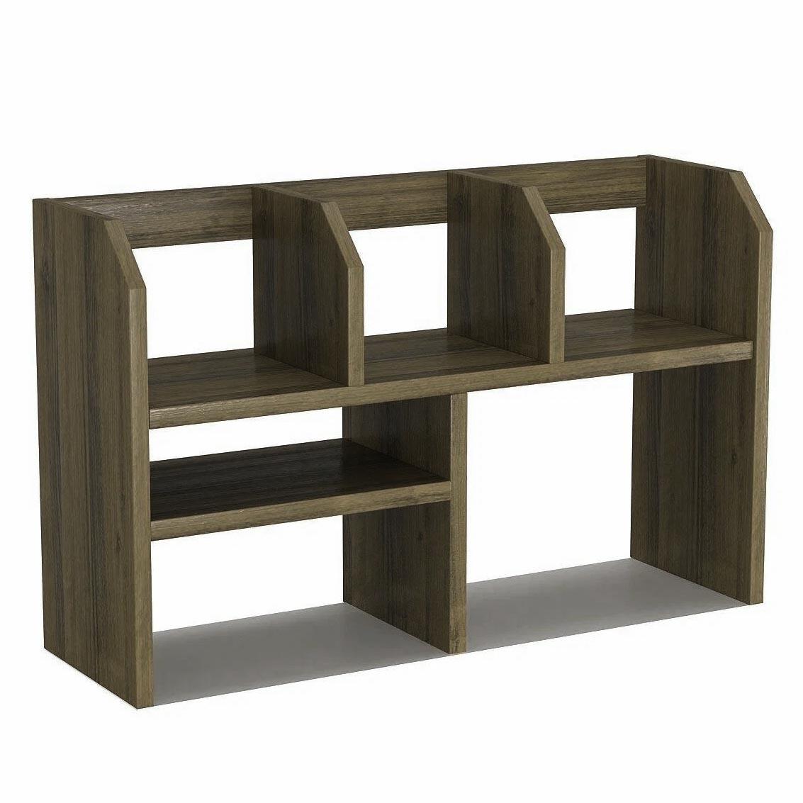 Полиця-надбудова настільна з дерева Лубін палісандр (АКД-008902)