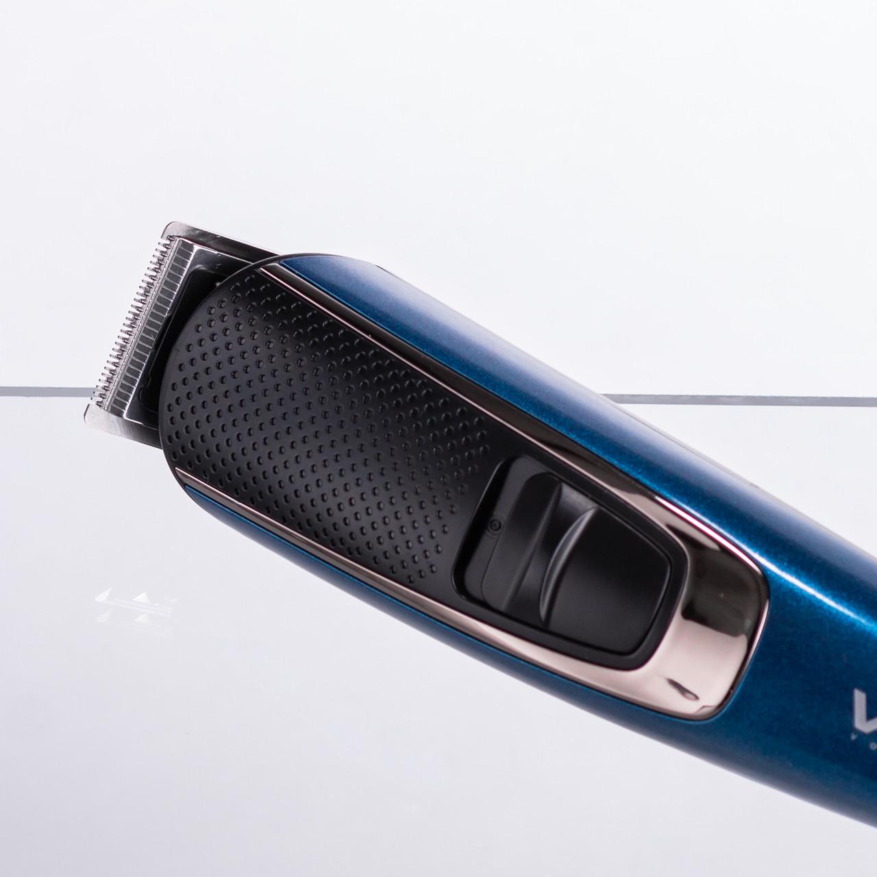 Тример для стрижки VGR V-172 4в1 з насадками Синій (7363) - фото 10 Тример для стрижки VGR V-172 4в1 з насадками Синій (7363) - фото 10