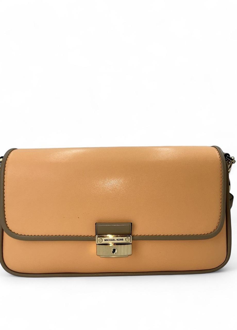 Женская сумка Michael Kors Bradshaw 30S1G2BL1I Cntloupe Mlt SM Conv Shldr Leather Персиковый (2767374947)