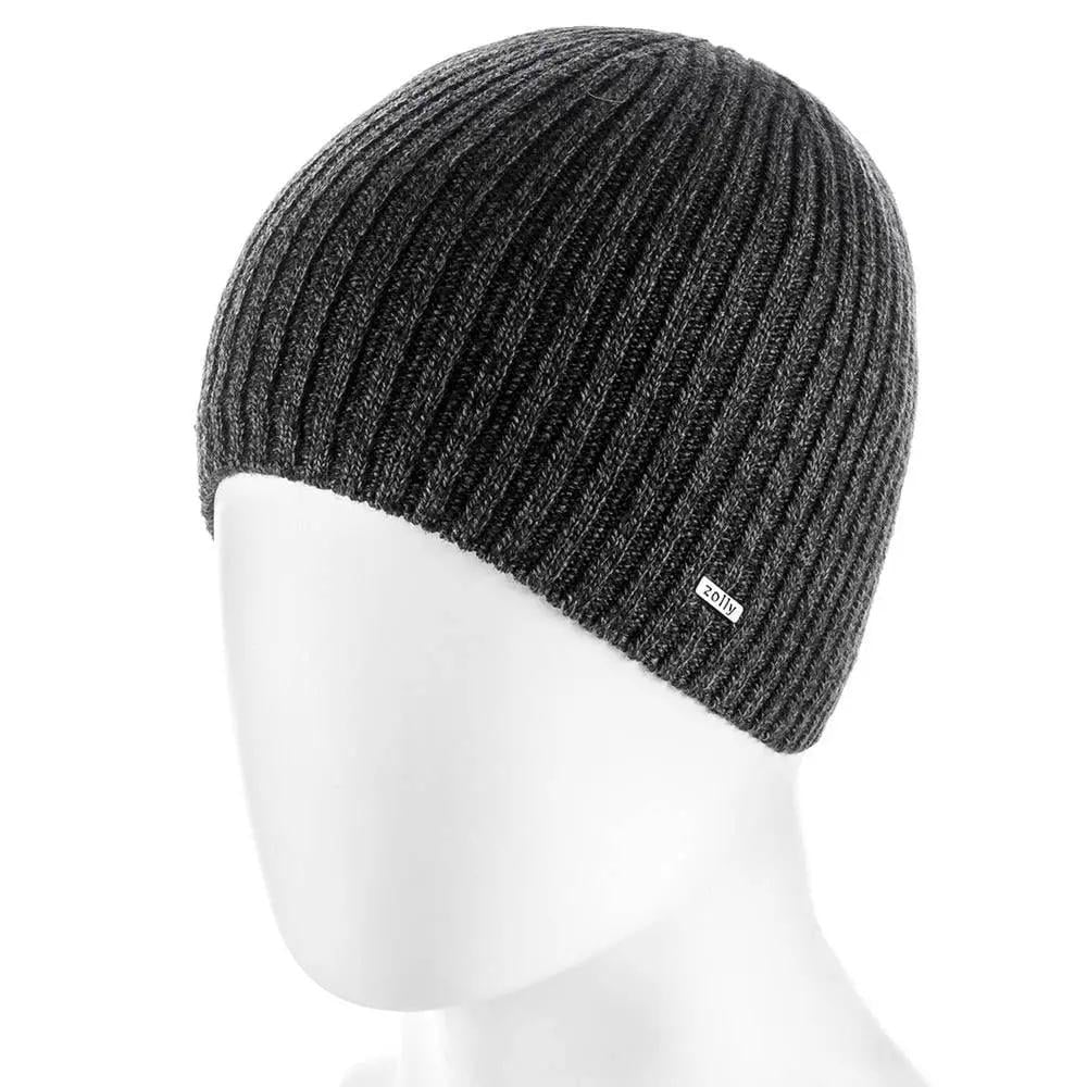 Шапка мужская Zolly ZH176 one size Черный мулине - фото 1