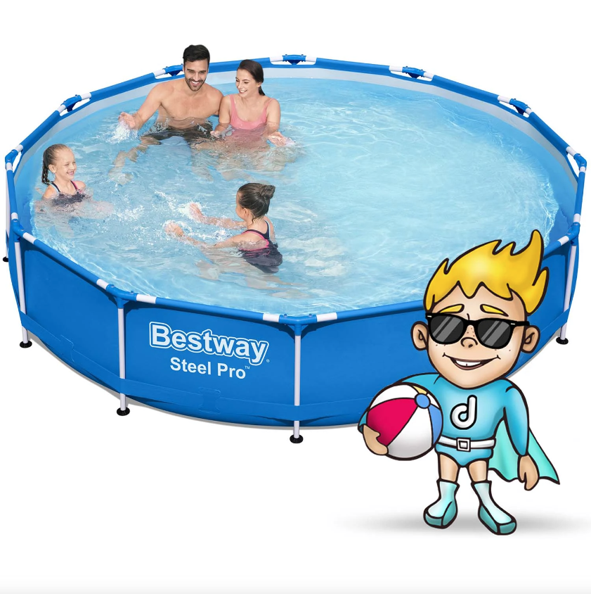 Бассейн каркасный Bestway с насосом и фильтром для воды 366х76 см (56681) - фото 2 Бассейн каркасный Bestway с насосом и фильтром для воды 366х76 см (56681) - фото 2