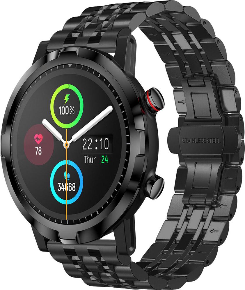 Браслет металлический Spinye для Haylou Smart Watch RT LS05S Black (28962-2B)