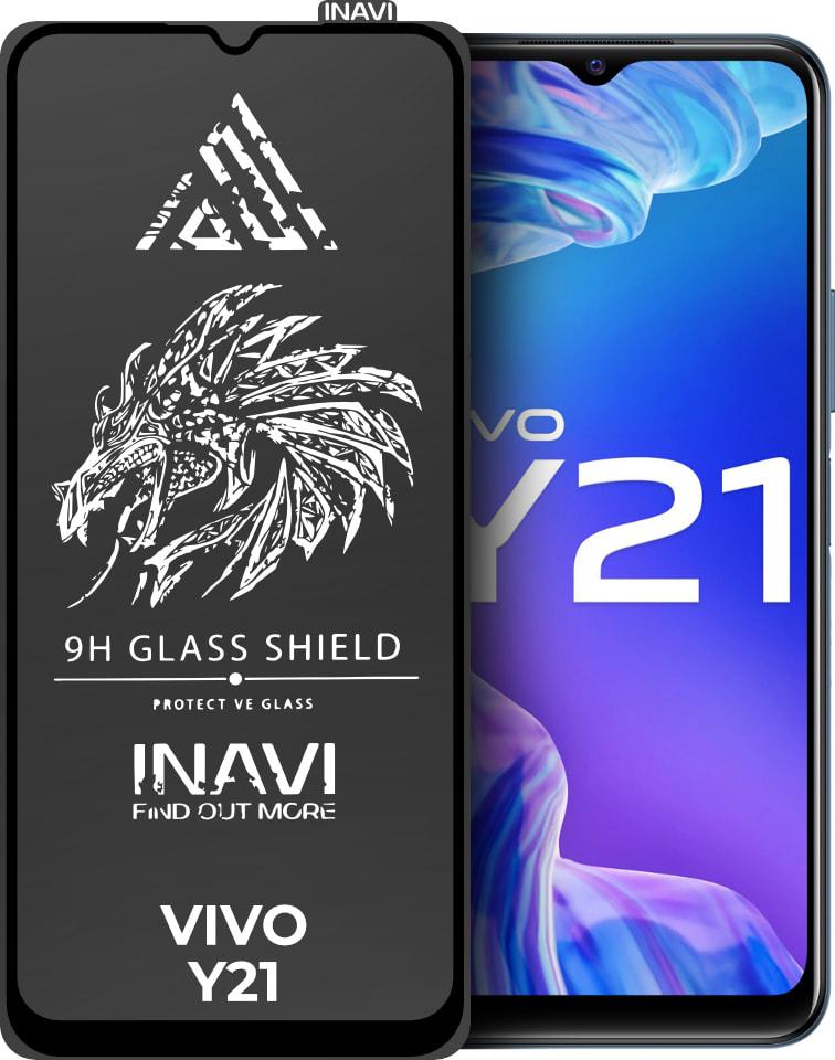 Защитное стекло INAVI Vivo Y21 (Full Glue)