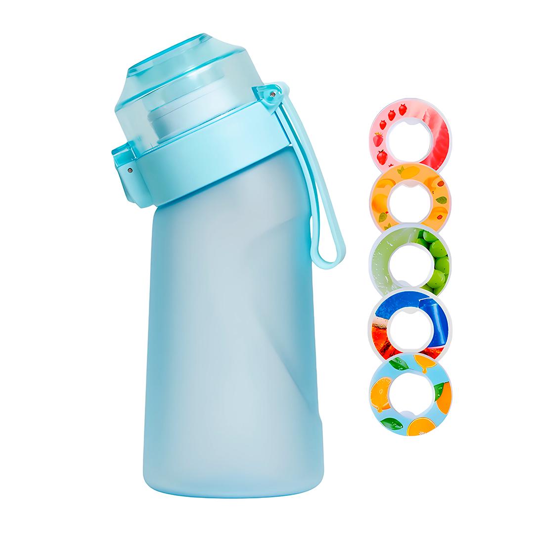 Пляшка спортивна змінює смак води з 5 капсулами 500 мл Блакитний (26869150) - фото 1 Пляшка спортивна змінює смак води з 5 капсулами 500 мл Блакитний (26869150) - фото 1