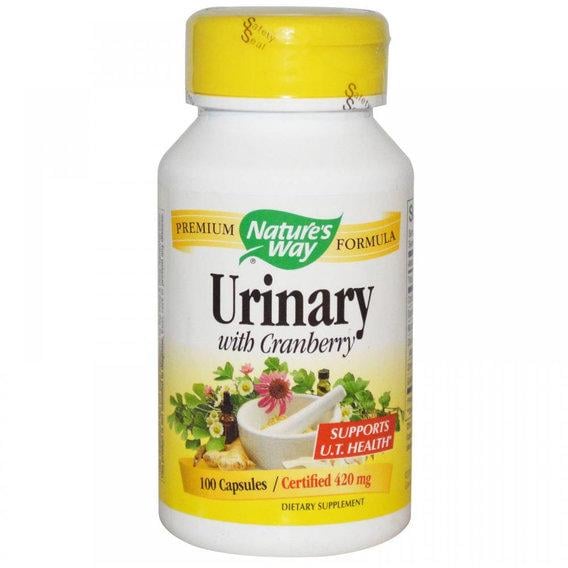 Клюква Nature's Way Urinary with Cranberry 420 мг 100 капс. (000002614)