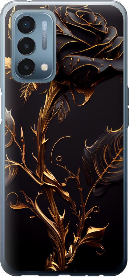 Чехол на OnePlus Nord N200 Роза 3 (5552u-2384-42517) Чехол на OnePlus Nord N200 Роза 3 (5552u-2384-42517)