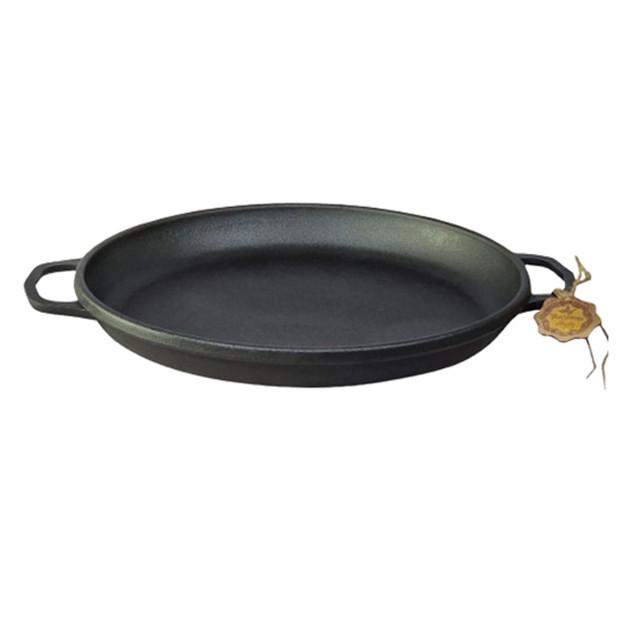 Казан WOK чугунный татарский с крышкой-сковородой 15 л ø 42 см - фото 2 Казан WOK чугунный татарский с крышкой-сковородой 15 л ø 42 см - фото 2