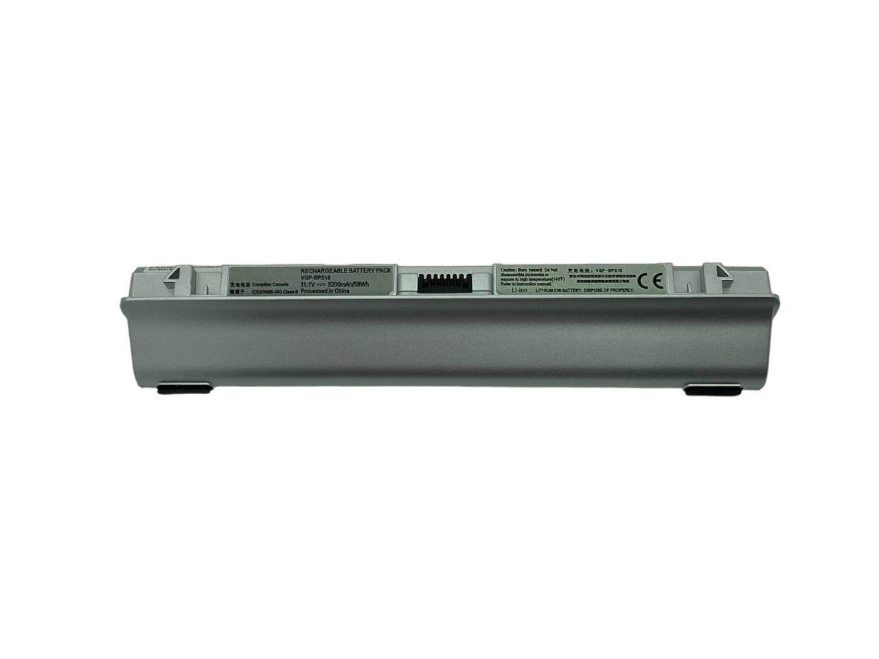 Аккумулятор для ноутбука Sony VGP-BPS18 VAIO-W 11,1 V Grey 5200 mAh (006749) - фото 1