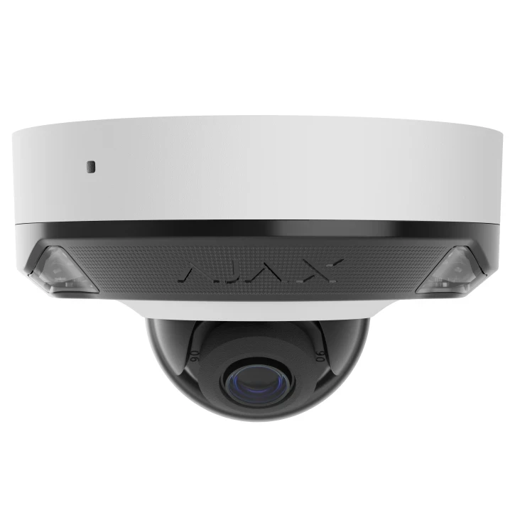 Камера дротова охоронна IP Ajax DomeCam Mini HL 8 Mp/4 мм White (2890076011) Камера дротова охоронна IP Ajax DomeCam Mini HL 8 Mp/4 мм White (2890076011)