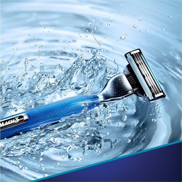 Лезвия для бритья Gillette Mach3 Start 8 шт. в упаковке - фото 5