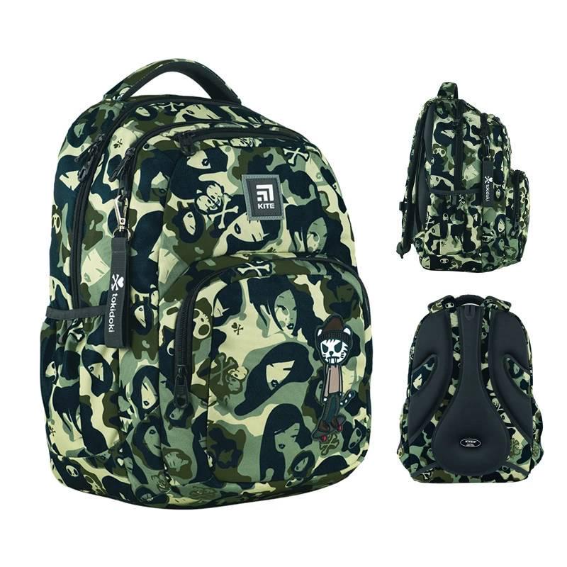 Рюкзак KITE Education teens tokidoki 44x31,5x14 см 26 л Хакі (TK24-903L) - фото 5