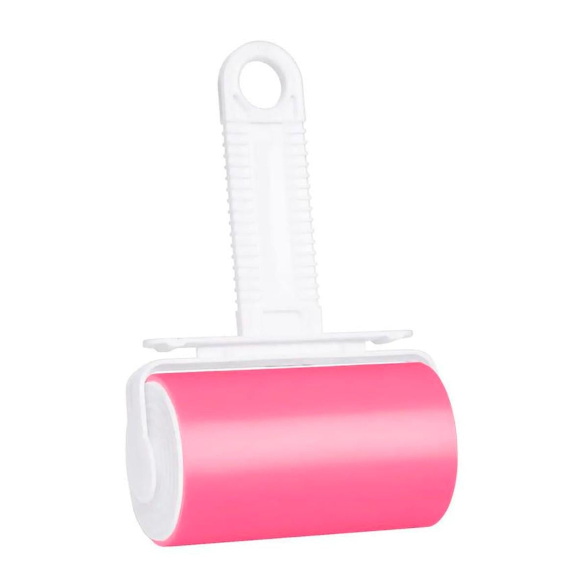 Валик для чищення одягу Sticky Roller багаторазовий Рожевий (R306760)