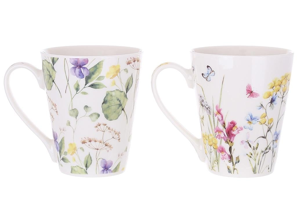 Чашка Floral 325 мл 2 дизайна набор 2 шт. (BDI-311-103)