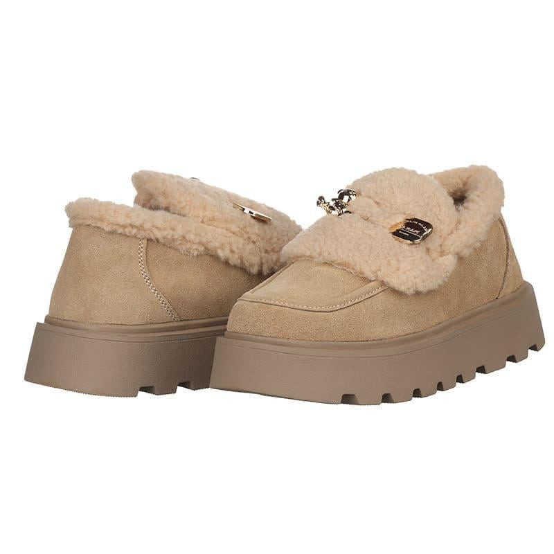 Ботинки женские PLPS 2802-3 замшевые р. 40 Бежевый (80074)