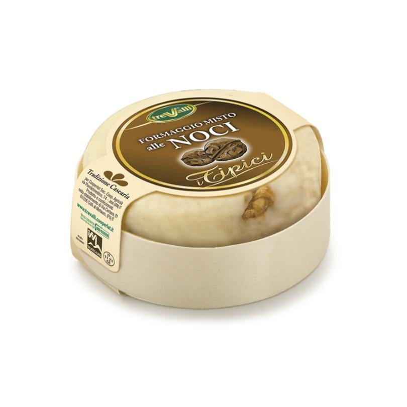 Сыр Качотта Trevalli Formaggio misto alle noci с грецким орехом 180 г (21490238)