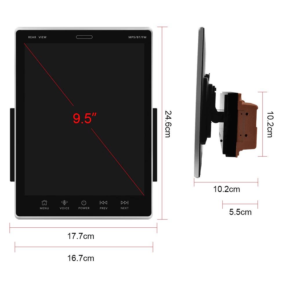 Автомагнитола CML-PLAY Pi-908 2din 9,5" 4 ядра/1Gb Ram/Android - фото 2