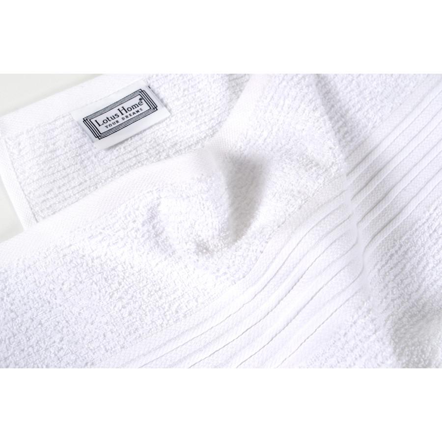 Рушник махровий Lotus Home Ammi antrasit 70х140 см Білий (svt-2000022301220) - фото 5 Рушник махровий Lotus Home Ammi antrasit 70х140 см Білий (svt-2000022301220) - фото 5