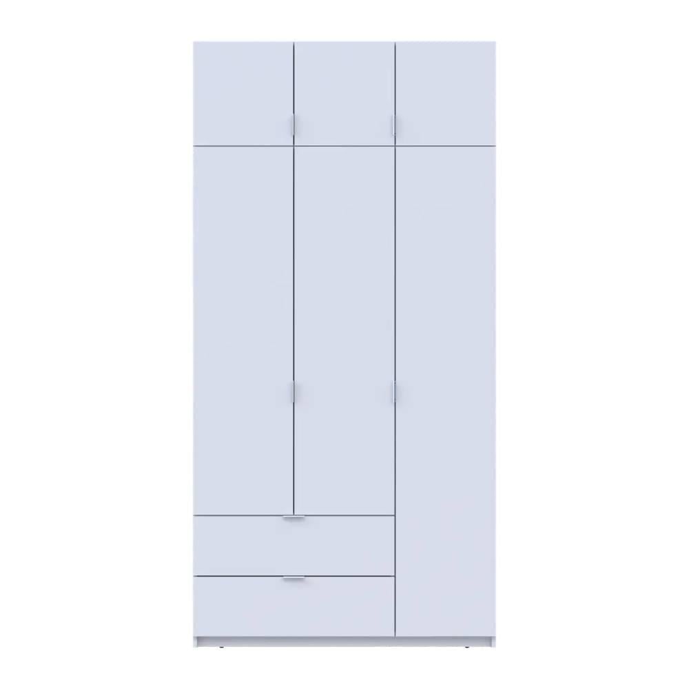 Шафа для одягу Doros Лукас DRS-011649 3ДСП 120х50х240 см Білий (80737796)