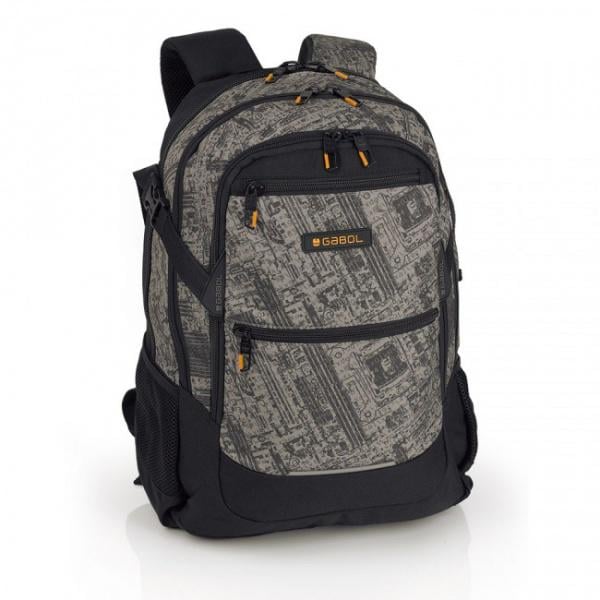 Рюкзак городской Gabol Code 31 Black (221141)