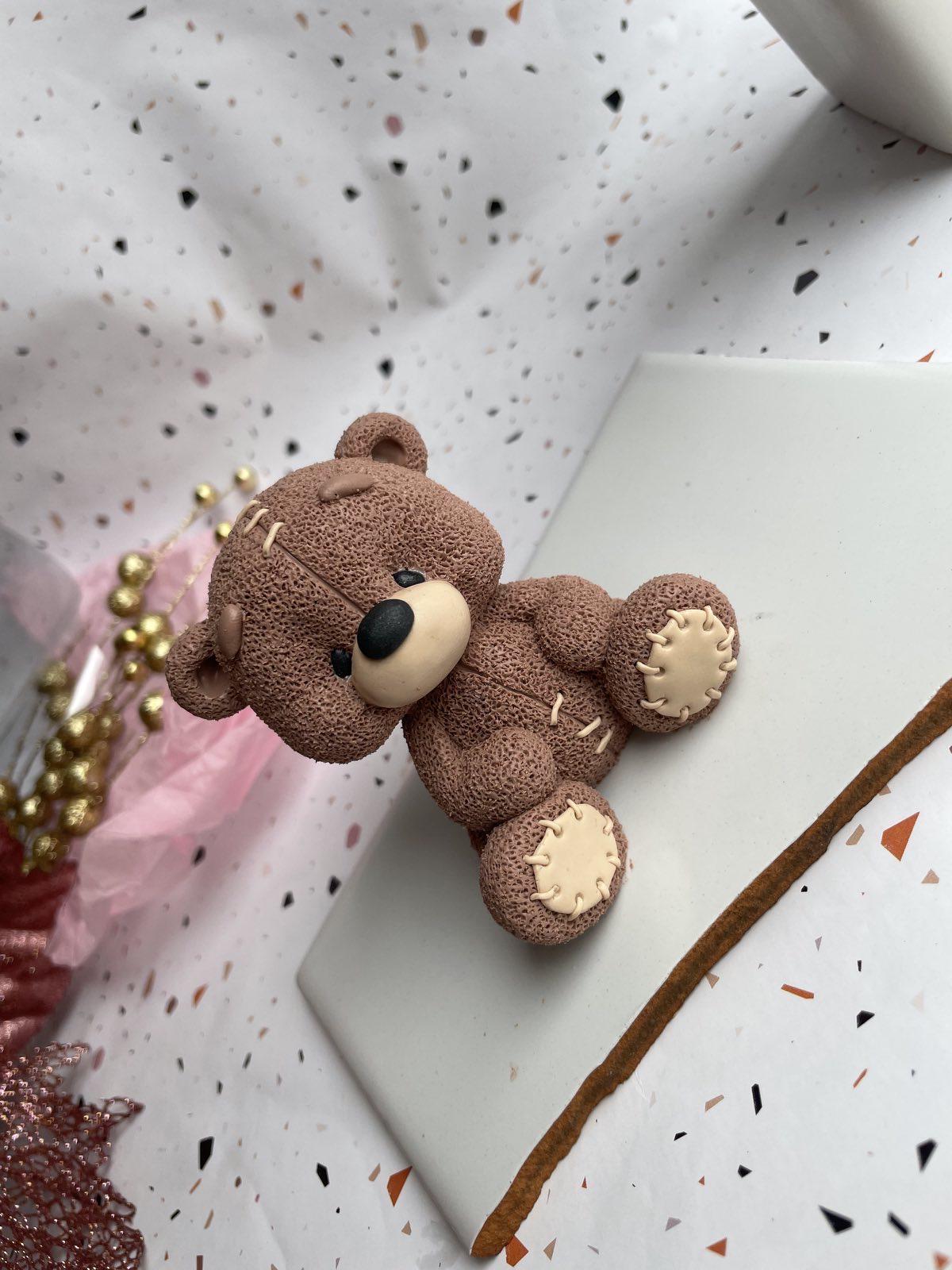 Молд силиконовый Мишка Тедди 2 (8551)