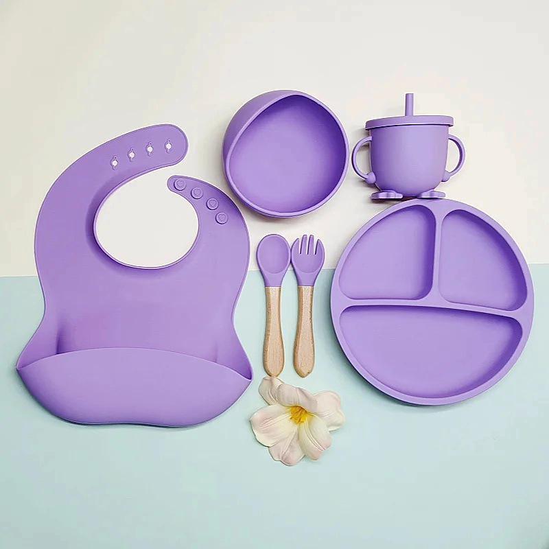 Дитячий посуд для годування RNSH img_e Бузковий (65952)