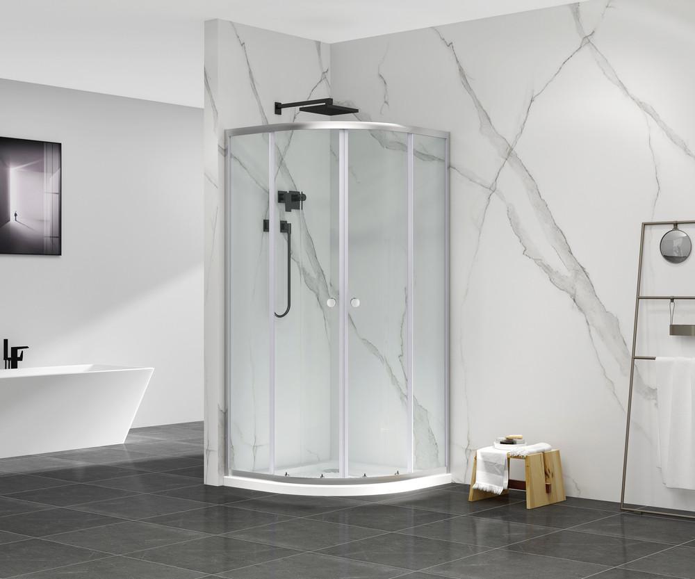 Душевая кабина без поддона MIXXUS Premium DIVERSE SC01-90x90x195-TR прозрачное стекло 5 мм Chrome (MI6859) - фото 5