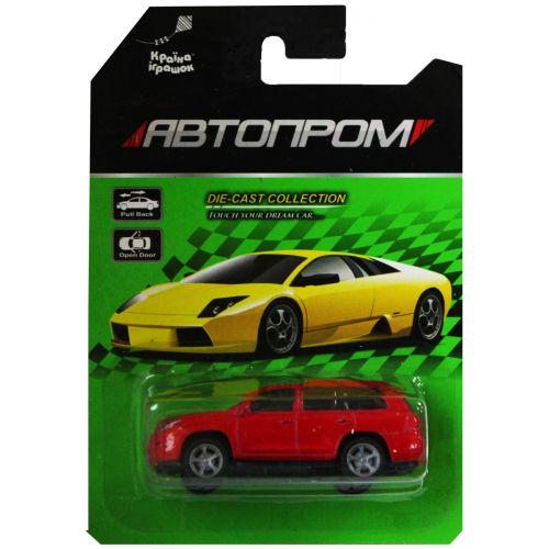 Машина металлическая Toyota 4х2х8 см Red (197208)