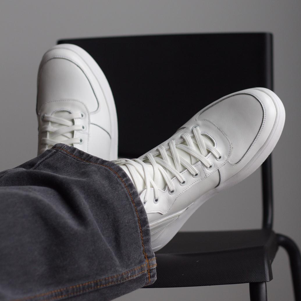 Кеди жіночі зимові Zlett з натуральної шкіри р. 39 Білий (3506) - фото 6 Кеди жіночі зимові Zlett з натуральної шкіри р. 39 Білий (3506) - фото 6