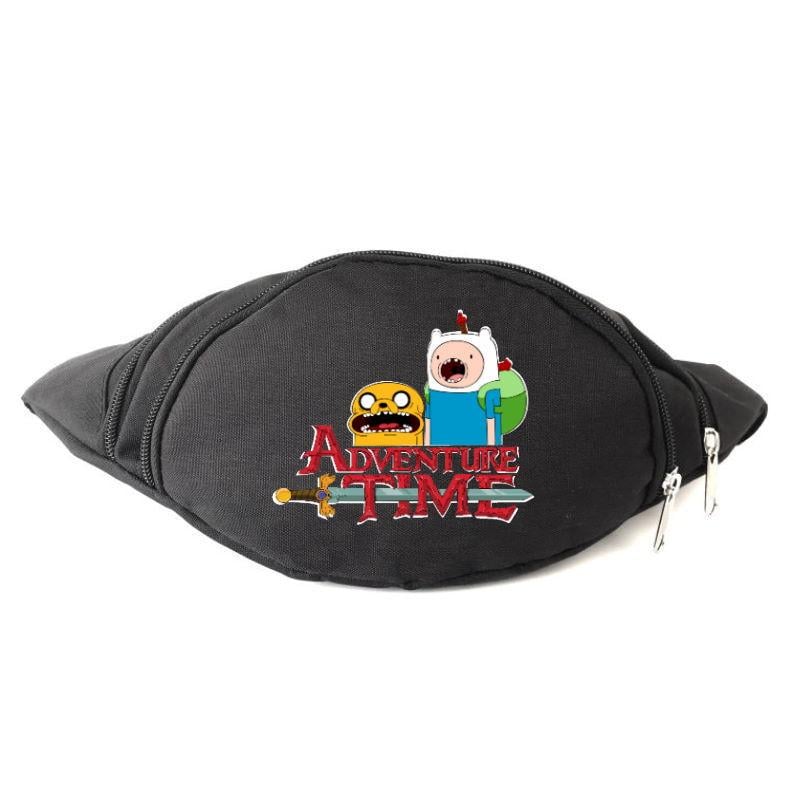 Поясная сумка-бананка Cappuchino toys Adventure Times AT-07 Черный (1404954827)