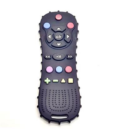 Гризунець дитячий силіконовий Пульт Чорний - фото 2